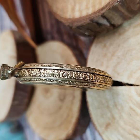 VINTAGE ELGIN 12S 1922 JEWELS GOLD FILLED POCKET WATCH - Picture 7 of 11